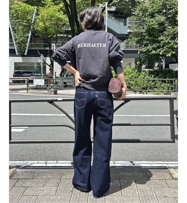 SLOBE IENA「《予約》Levi&rsquo;s/リーバイス SLOBE別注 CINCH WIDE LEG デニムパンツ」|デニム|