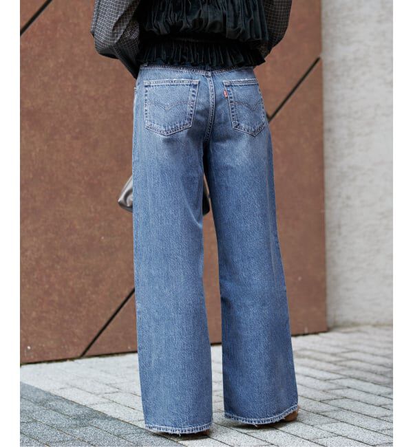 SLOBE IENA「《予約》Levi&rsquo;s/リーバイス SLOBE別注 CINCH WIDE LEG デニムパンツ」|デニム|