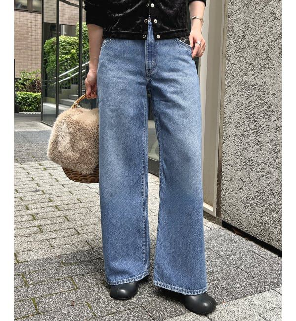 SLOBE IENA「《予約》Levi&rsquo;s/リーバイス SLOBE別注 CINCH WIDE LEG デニムパンツ」|デニム|