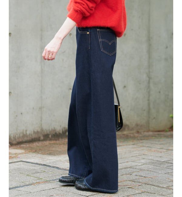 SLOBE IENA「《予約》Levi&rsquo;s/リーバイス SLOBE別注 CINCH WIDE LEG デニムパンツ」|デニム|