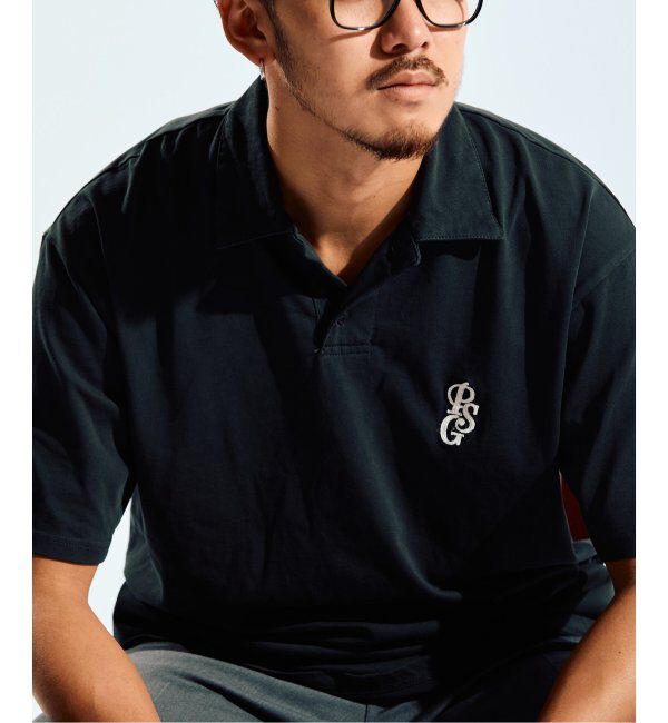Paris Saint-Germain「【Paris Saint-Germain / パリ・サン＝ジェルマン】 JP ITALIC LOGO ポロシャツ」|ポロシャツ|