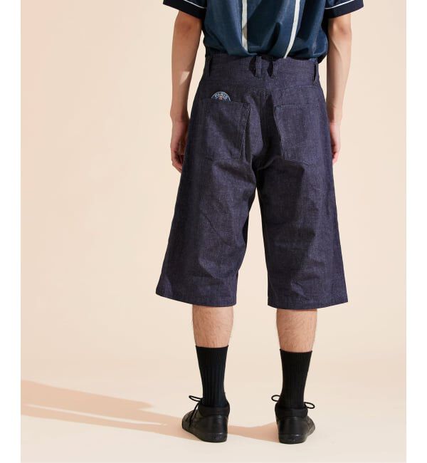 Paris Saint-Germain「【Poggy &times; Paris Saint-Germain】DEAR PSG PRINTED BAGGY SHORTS」|デニム|
