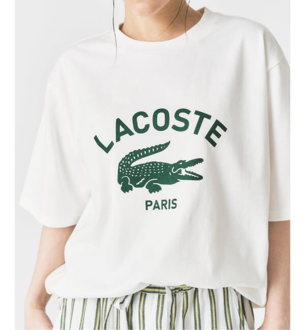 417 EDIFICE「【LACOSTE / ラコステ】 417別注 Print Tシャツ」|Tシャツ・カットソー|
