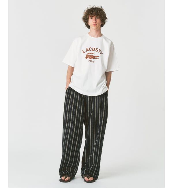 417 EDIFICE「【LACOSTE / ラコステ】 417別注 Print Tシャツ」|Tシャツ・カットソー|