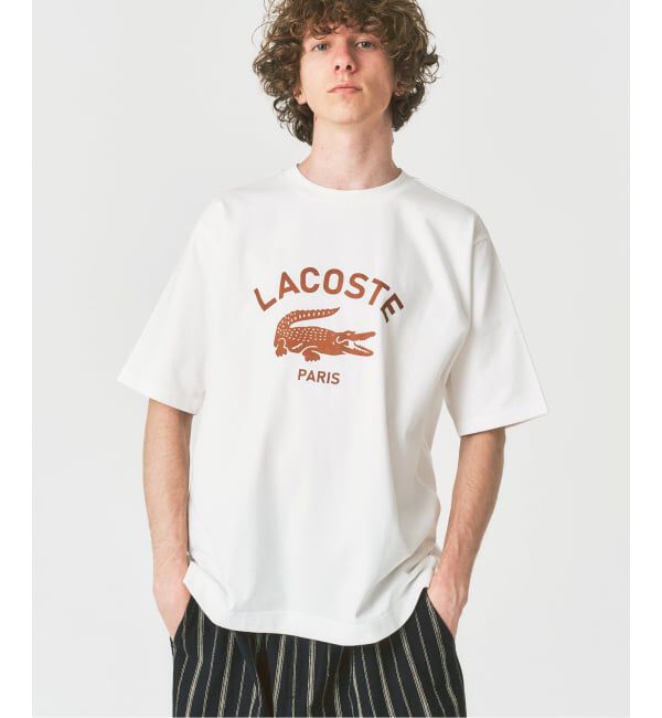 417 EDIFICE「【LACOSTE / ラコステ】 417別注 Print Tシャツ」|Tシャツ・カットソー|