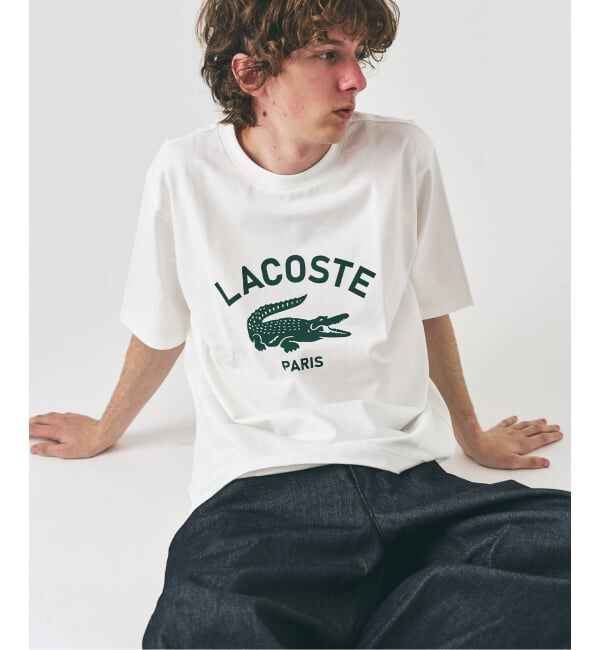 417 EDIFICE「【LACOSTE / ラコステ】 417別注 Print Tシャツ」|Tシャツ・カットソー|