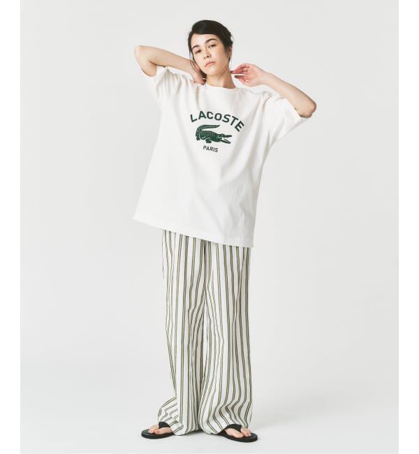 417 EDIFICE「【LACOSTE / ラコステ】 417別注 Print Tシャツ」|Tシャツ・カットソー|