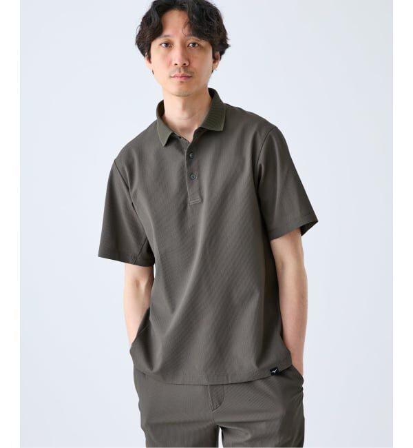 EDIFICE「MIZUNO(ミズノ) 別注 DYNAMOTION ポロシャツ」|ポロシャツ|