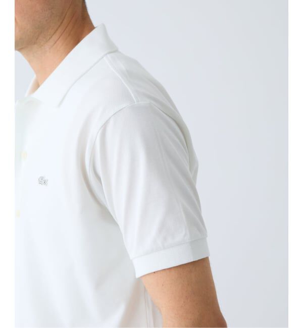 EDIFICE「LACOSTE(ラコステ) 別注 COOLMAX フルオープン 半袖ポロシャツ」|ポロシャツ|