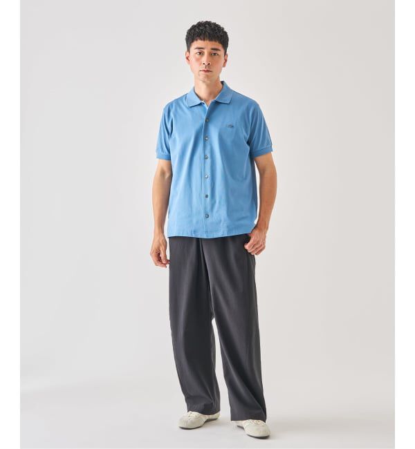 EDIFICE「LACOSTE(ラコステ) 別注 COOLMAX フルオープン 半袖ポロシャツ」|ポロシャツ|