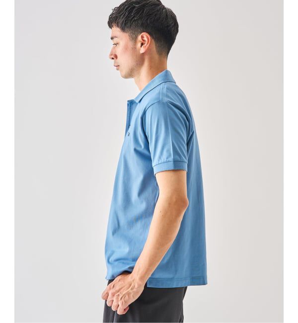 EDIFICE「LACOSTE(ラコステ) 別注 COOLMAX フルオープン 半袖ポロシャツ」|ポロシャツ|