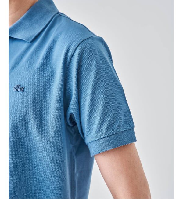 EDIFICE「LACOSTE(ラコステ) 別注 COOLMAX フルオープン 半袖ポロシャツ」|ポロシャツ|