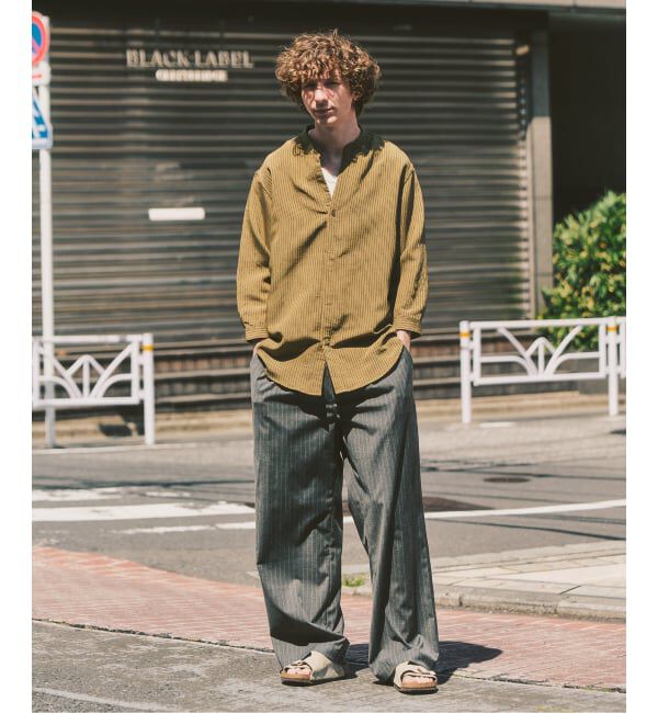 417 EDIFICE「〈追加〉TR ワイドイージーパンツ」|スラックス|