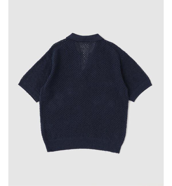 EDIFICE「《EDIFICE by PIPPIOLINO》コットン メッシュ スキッパー」|ポロシャツ|