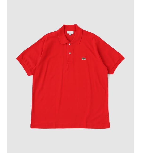 EDIFICE「LACOSTE(ラコステ) L1212LJ-9」|ポロシャツ|レッド