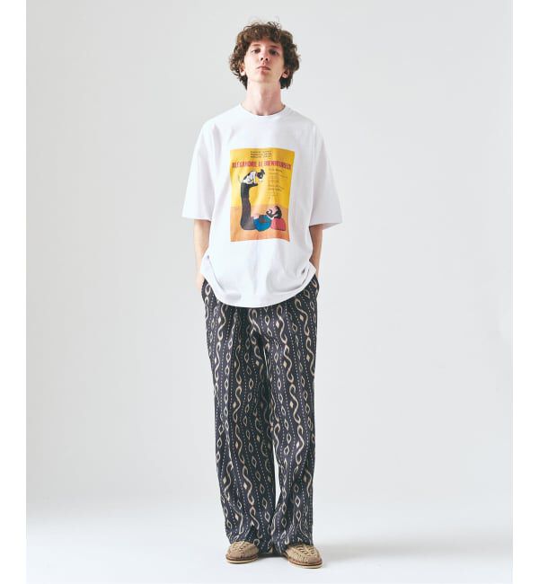 417 EDIFICE「追加｜SAVIGNAC&times;417 グラフィックTシャツ」|Tシャツ・カットソー|