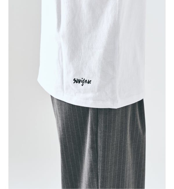 417 EDIFICE「追加｜SAVIGNAC&times;417 グラフィックTシャツ」|Tシャツ・カットソー|