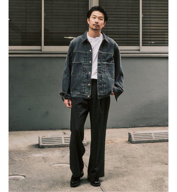 417 EDIFICE「Levi&rsquo;s(リーバイス) 別注 2nd Type トラッカー ジャケット」|デニムジャケット|