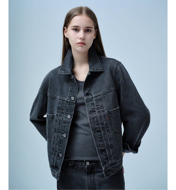 417 EDIFICE「Levi&rsquo;s(リーバイス) 別注 2nd Type トラッカー ジャケット」|デニムジャケット|