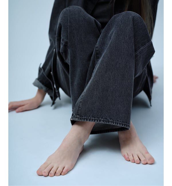 417 EDIFICE「Levi&rsquo;s(リーバイス) 別注 Baggy Wide Leg デニムパンツ（L30）」|デニム|