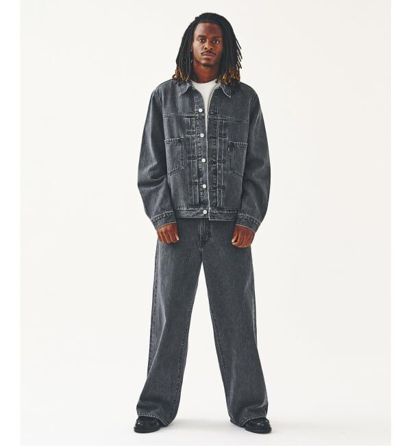 417 EDIFICE「Levi&rsquo;s(リーバイス) 別注 Baggy Wide Leg デニムパンツ（L30）」|デニム|