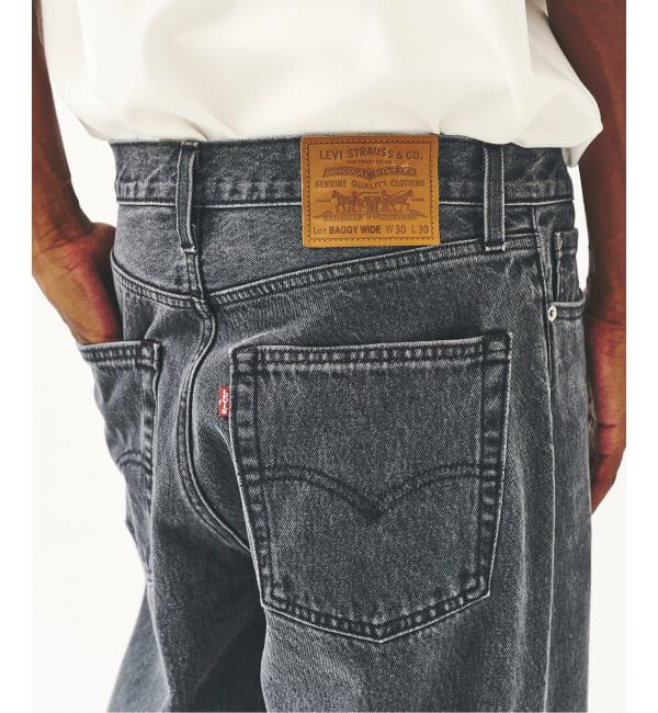 417 EDIFICE「Levi&rsquo;s(リーバイス) 別注 Baggy Wide Leg デニムパンツ（L30）」|デニム|