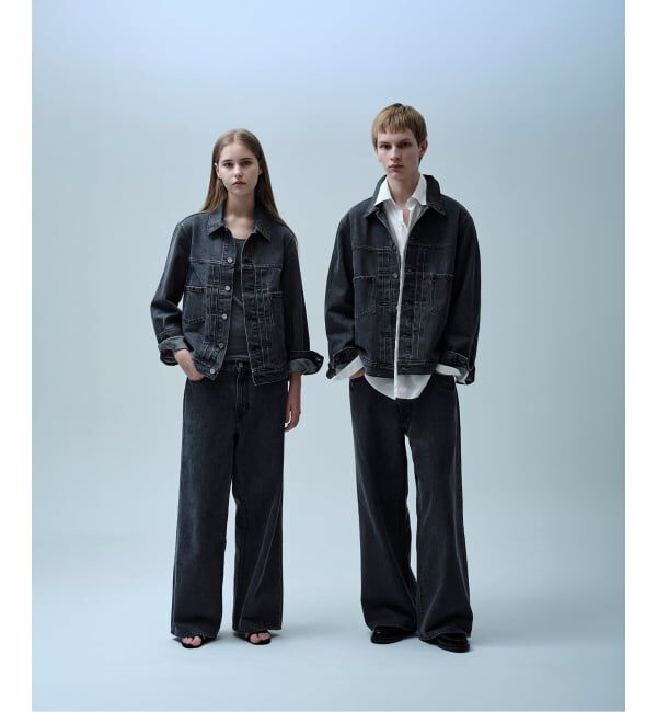 417 EDIFICE「Levi&rsquo;s(リーバイス) 別注 Baggy Wide Leg デニムパンツ（L28）」|デニム|