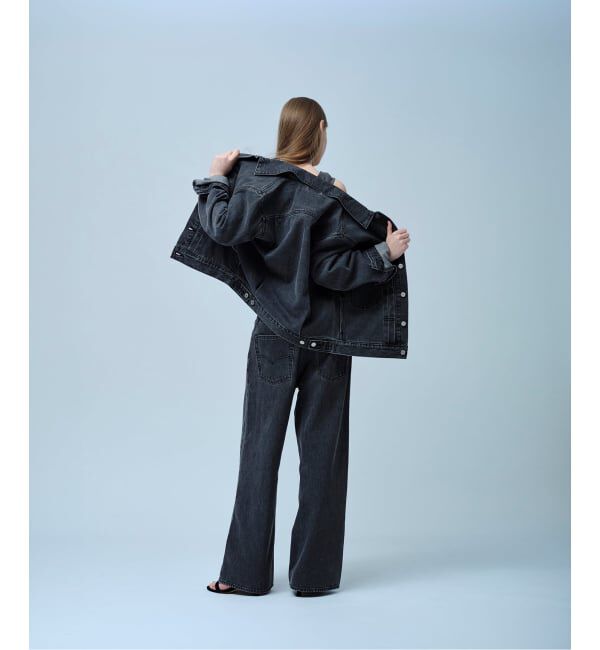 417 EDIFICE「Levi&rsquo;s(リーバイス) 別注 Baggy Wide Leg デニムパンツ（L28）」|デニム|
