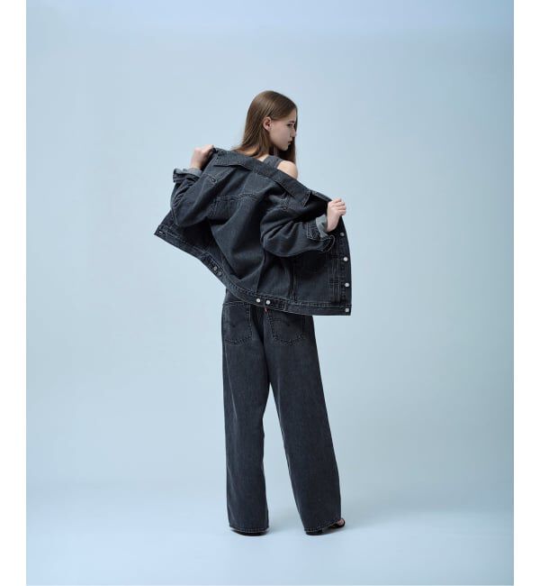 417 EDIFICE「Levi&rsquo;s(リーバイス) 別注 Baggy Wide Leg デニムパンツ（L28）」|デニム|