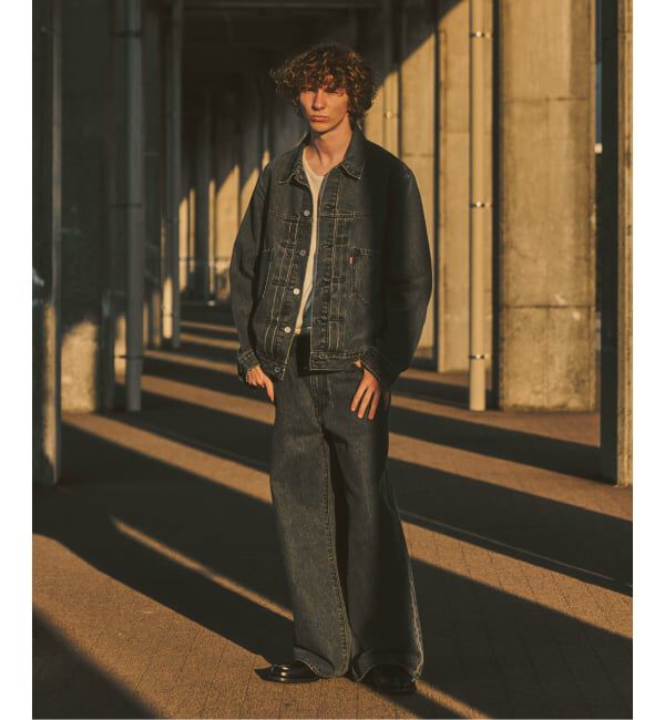 417 EDIFICE「Levi&rsquo;s(リーバイス) 別注 Baggy Wide Leg デニムパンツ（L28）」|デニム|