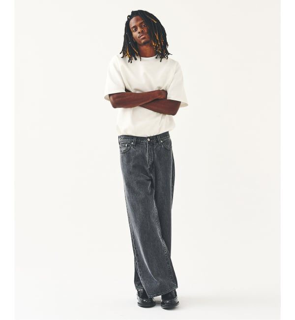 417 EDIFICE「Levi&rsquo;s(リーバイス) 別注 Baggy Wide Leg デニムパンツ（L28）」|デニム|