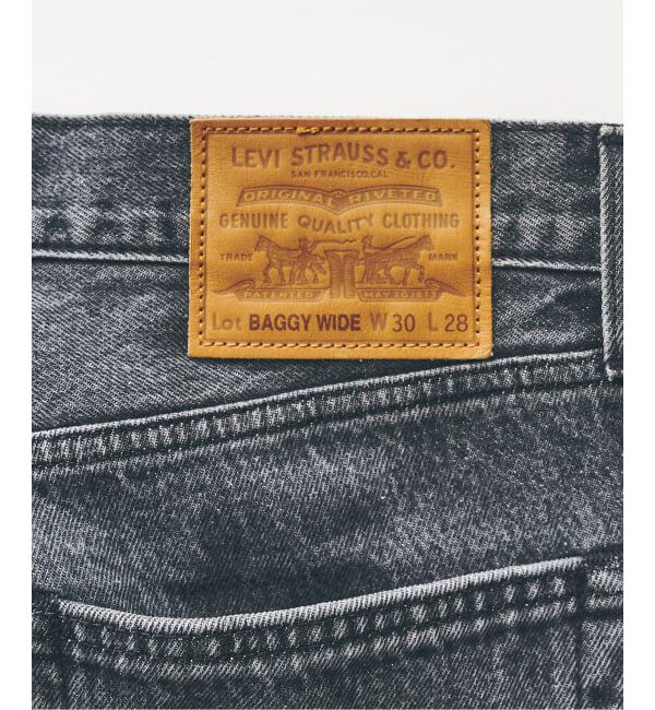 417 EDIFICE「Levi&rsquo;s(リーバイス) 別注 Baggy Wide Leg デニムパンツ（L28）」|デニム|