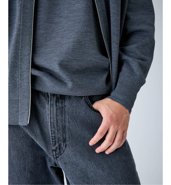 EDIFICE「Levi&rsquo;s(リーバイス) 別注 Baggy Wide Leg デニムパンツ（L30）」|デニム|