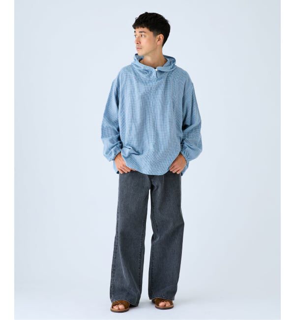 EDIFICE「Levi&rsquo;s(リーバイス) 別注 Baggy Wide Leg デニムパンツ（L30）」|デニム|