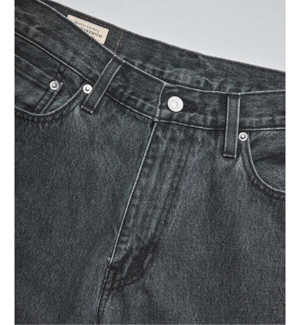 EDIFICE「Levi&rsquo;s(リーバイス) 別注 Baggy Wide Leg デニムパンツ（L30）」|デニム|