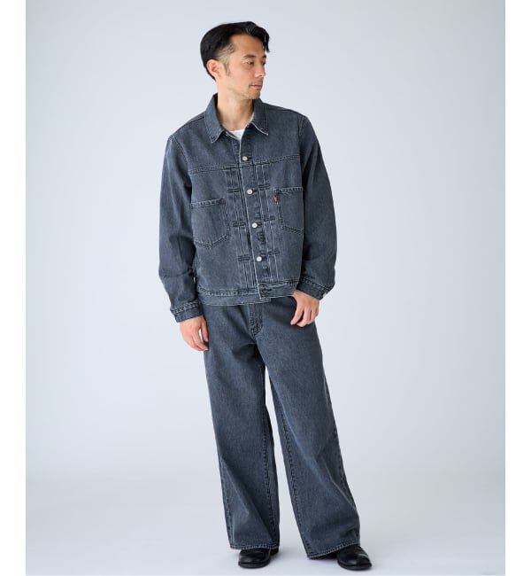 EDIFICE「Levi&rsquo;s(リーバイス) 別注 2nd Type トラッカー ジャケット」|デニムジャケット|