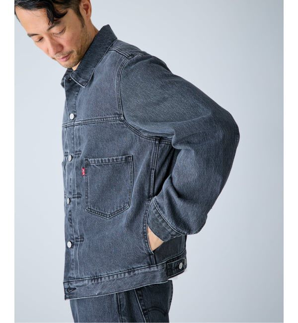EDIFICE「Levi&rsquo;s(リーバイス) 別注 2nd Type トラッカー ジャケット」|デニムジャケット|