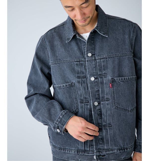 EDIFICE「Levi&rsquo;s(リーバイス) 別注 2nd Type トラッカー ジャケット」|デニムジャケット|