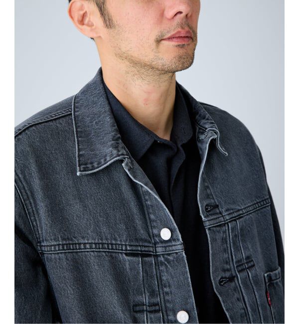 EDIFICE「Levi&rsquo;s(リーバイス) 別注 2nd Type トラッカー ジャケット」|デニムジャケット|