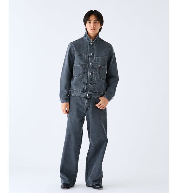 EDIFICE「Levi&rsquo;s(リーバイス) 別注 2nd Type トラッカー ジャケット」|デニムジャケット|