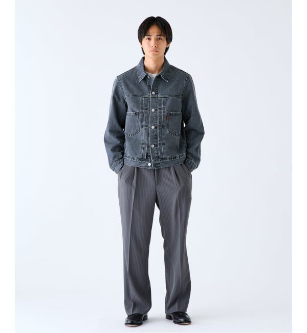 EDIFICE「Levi&rsquo;s(リーバイス) 別注 2nd Type トラッカー ジャケット」|デニムジャケット|
