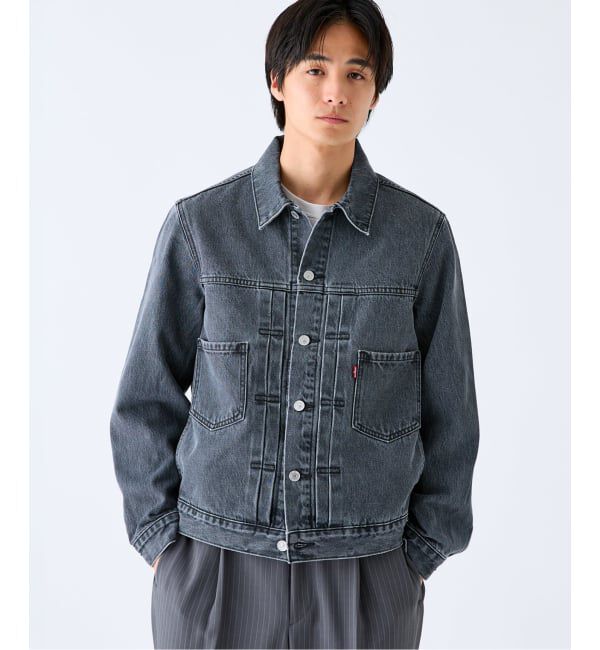 EDIFICE「Levi&rsquo;s(リーバイス) 別注 2nd Type トラッカー ジャケット」|デニムジャケット|