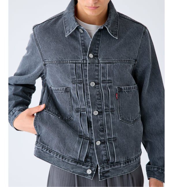 EDIFICE「Levi&rsquo;s(リーバイス) 別注 2nd Type トラッカー ジャケット」|デニムジャケット|