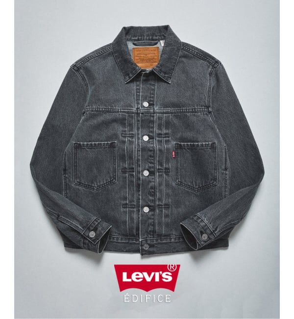 EDIFICE「Levi&rsquo;s(リーバイス) 別注 2nd Type トラッカー ジャケット」|デニムジャケット|