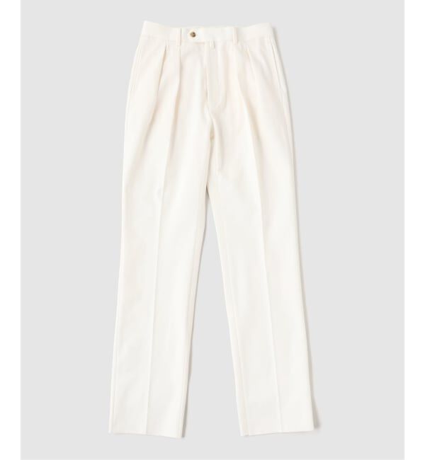 EDIFICE「NEAT (ニート) 11.5oz Natural Slub Denim Standard」|スラックス|ホワイト