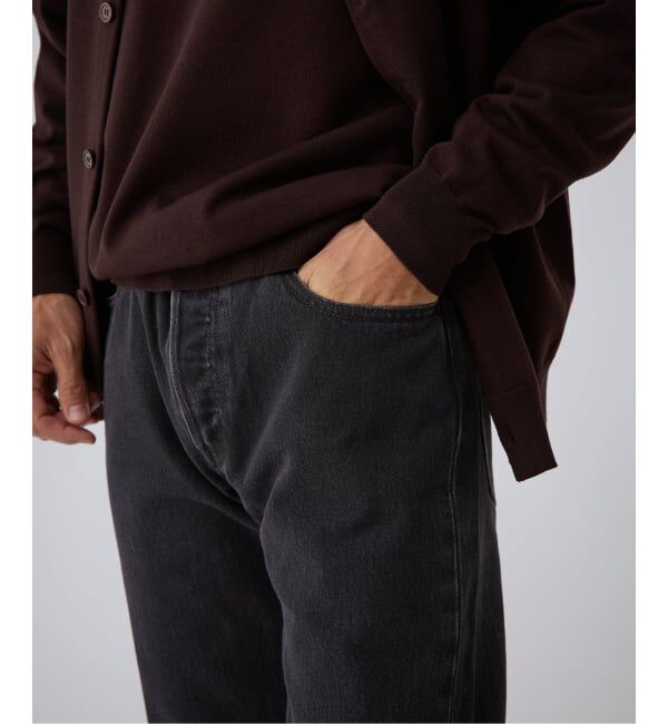 EDIFICE「《予約》LEVI&rsquo;S(R)/リーバイス 別注 501 ブラック（L28）」|デニム|