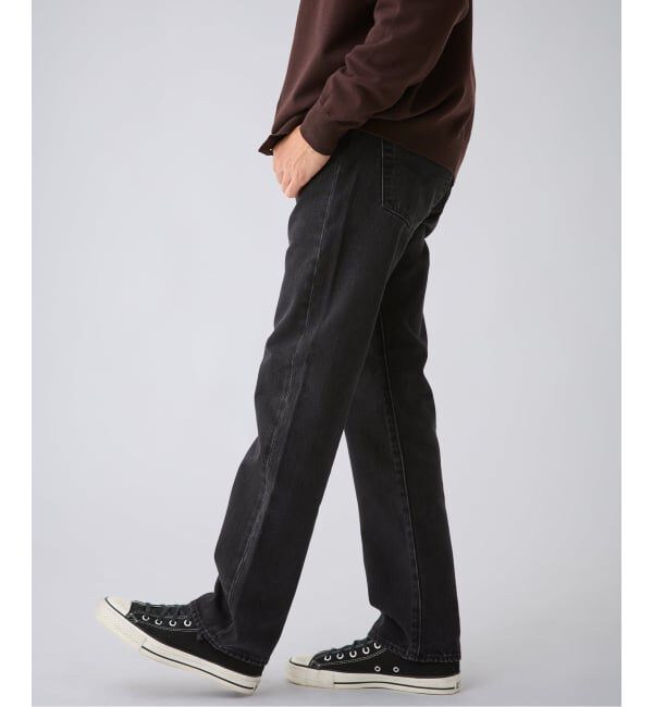 EDIFICE「《予約》LEVI&rsquo;S(R)/リーバイス 別注 501 ブラック（L28）」|デニム|