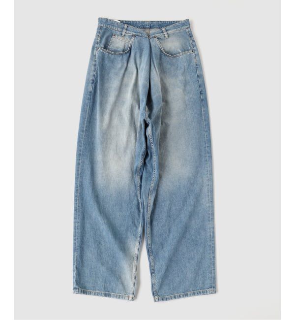 EDIFICE「MAISON MARGIELA(メゾン マルジェラ) WRAP DENIM TROUSERS」|デニム|ブルー