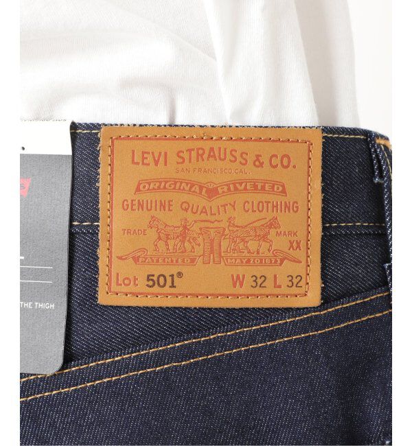 JOURNAL STANDARD relume「LEVI&rsquo;S(R)/リーバイス(R) 別注 501(R) Selvedge RIGID L32」|デニム|