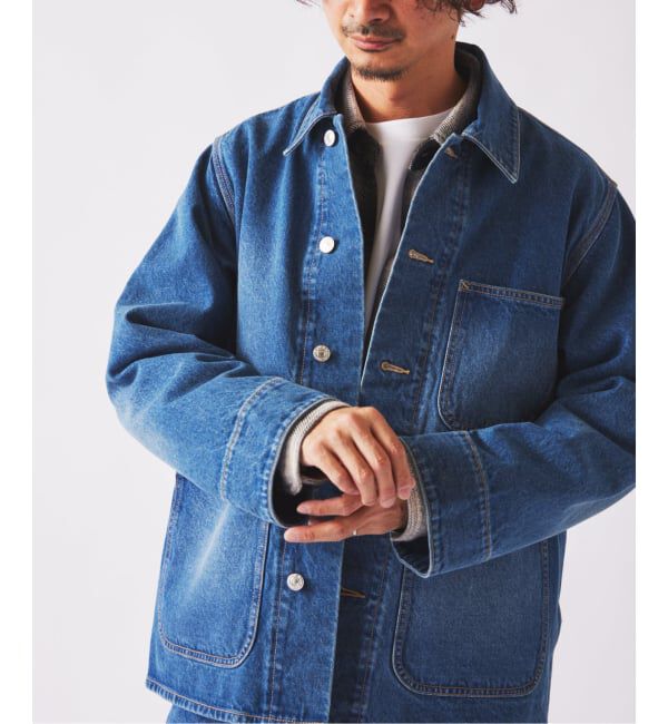 JOURNAL STANDARD relume「クラフトデニム 13.5oz カバーオール」|デニムジャケット|